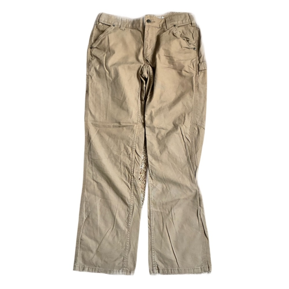 Carhartt Org. Fit Work Pants, Sz. 8, 5 Pocket Style/Side Pockets/Hammer Loop - Picture 2 of 11